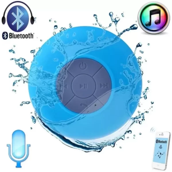 Parlante Bluetooth Para Ducha Resistente Al Agua - Imagen 2