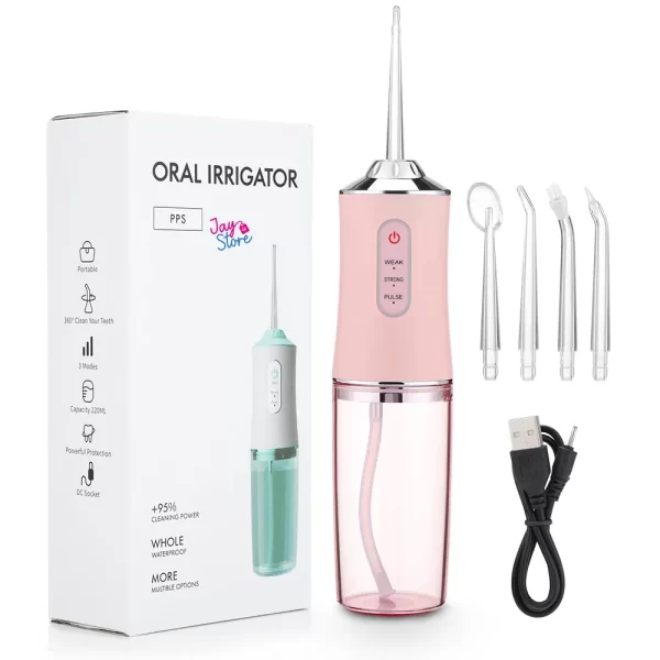 Irrigador Dental Recargable Limpiador De Dientes