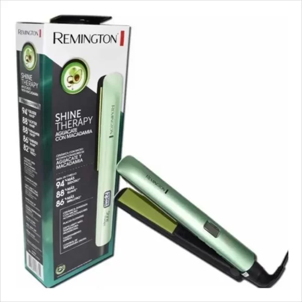 Plancha Original Para Cabello Remington Macadamia y Aguacate - Imagen 4