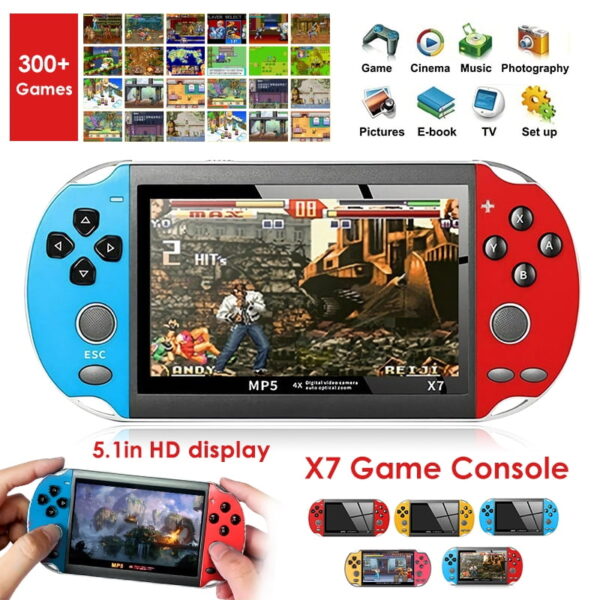 Consola De Videojuegos Portátil X7